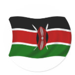 Flag of Kenya Stickers
