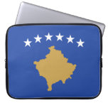 Flag of Kosovo Neoprene Laptop Sleeve
