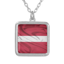 Flag of Latvia Pendant