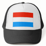 Flag of Luxembourg Trucker Hats