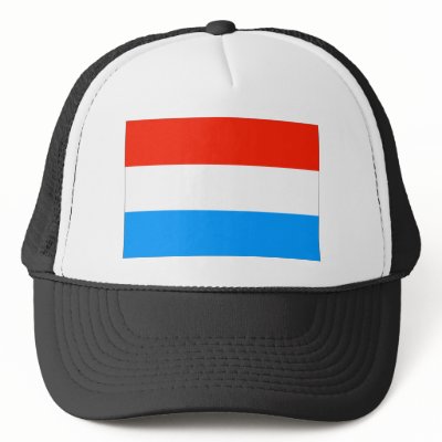 Flag of Luxembourg Trucker Hats by NationalPrideTees