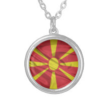 Flag of Macedonia Custom Jewelry