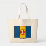 Flag of Madeira Tote Bag