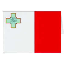 Flag of Malta Greeting Card