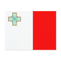Flag of Malta Postcard