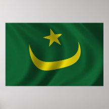 Flag of Mauritania Print