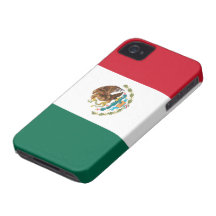 Flag of Mexico iPhone 4/4S Case Case-Mate iPhone 4 Cases