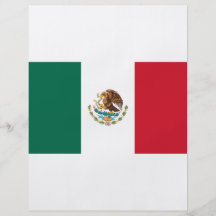 Flag of Mexico Personalized Flyer