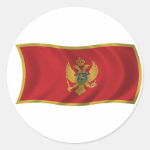 Flag of Montenegro Sticker