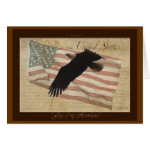 FLAG OF MY HOMELAND Note Cards