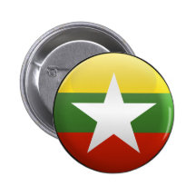 Flag of Myanmar Pinback Buttons