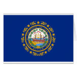 FLAG OF NEW HAMPSHIRE GREETING CARDS