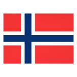 Flag of Norway Custom Announcement