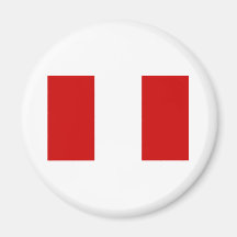 Flag of Peru Magnets