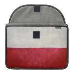 Flag of Poland Sleeve For MacBook Pro