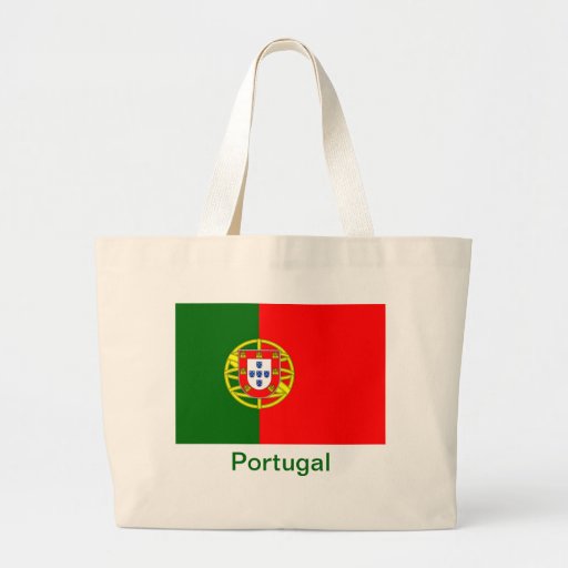 Flag of Portugal Canvas Bags