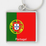 Flag of Portugal Key Chain