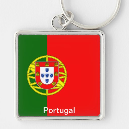Flag of Portugal Key Chain