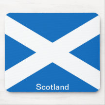 Flag of Scotland Mousepad