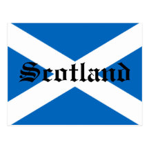 Flag of Scotland Post Card