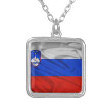 Flag of Slovenia Necklace