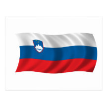 Flag of Slovenia Post Cards