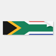 Flag of South Africa Bumper Stickers