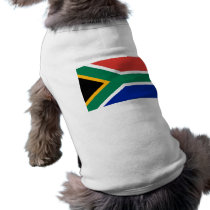 Flag of South Africa Doggie Shirt