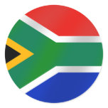 Flag of South Africa gift ideas for South Africans Stickers