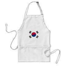 Flag of South Korea Aprons