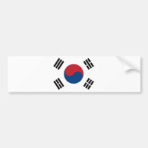 Flag_of_South_Korea Bumper Sticker