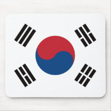Flag_of_South_Korea Mouse Pads