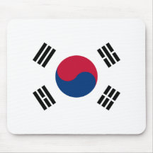 Flag of South Korea Mouse Pads