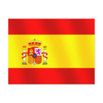 Flag of Spain for Spaniards worldwide Spanish flag Post Card