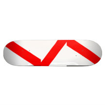Flag of Strasbourg Custom Skate Board