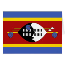 Flag of Swaziland Cards