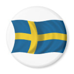 Flag of Sweden Refrigerator Magnets