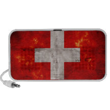 Flag of Switzerland Mp3 Speakers