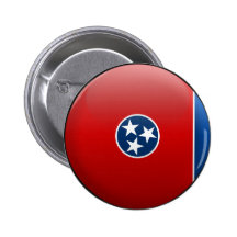 Flag of Tennessee Pinback Button