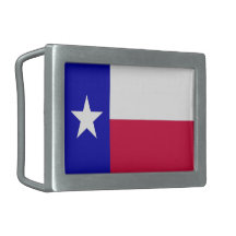 Flag of Texas Belt Buckle