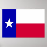 Flag of Texas Poster