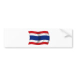 Flag of Thailand Bumper Stickers