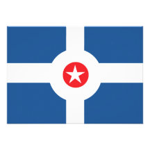 Flag of the City of Indianapolis Invitations