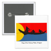 Flag of the Clatsop Tribe, Oregon Pin