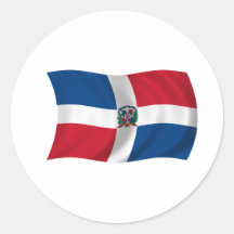 Flag of the Dominican Republic Sticker