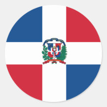 Flag of the Dominican Republic Stickers