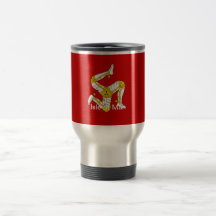 Flag of  the Isle of Man Coffee Mugs