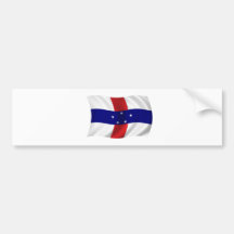 Flag of the Netherlands Antilles Bumper Sticker
