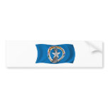 Flag of the Northern Mariana Islands Bumper Sticker
