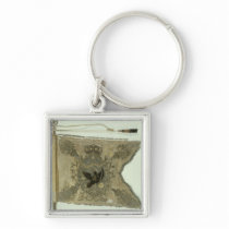 Flag of the Prussian Infantry under Frederick keychains